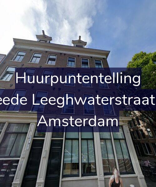 Foto gevel Huurpuntentelling voor Tweede Leeghwaterstraat 2-1, Amsterdam