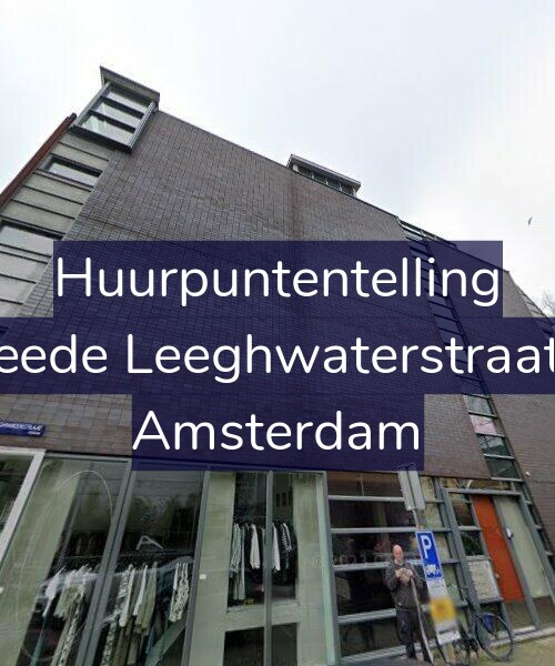 Foto gevel Huurpuntentelling voor Tweede Leeghwaterstraat 52, Amsterdam