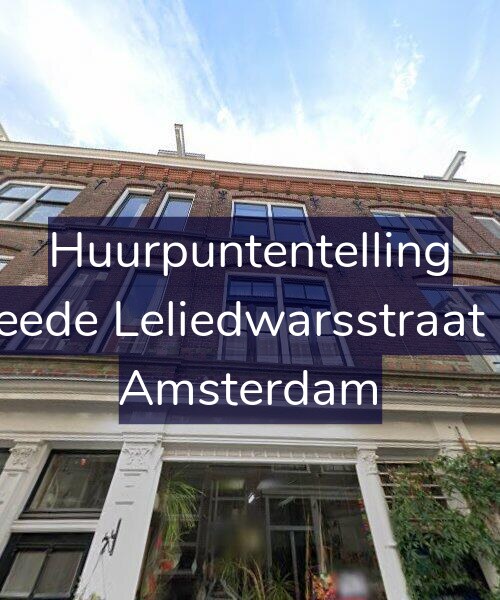 Foto gevel Huurpuntentelling voor Tweede Leliedwarsstraat 5-2, Amsterdam