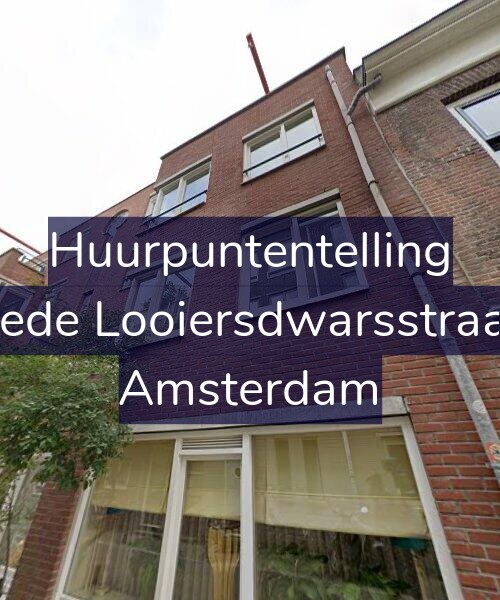 Foto gevel Huurpuntentelling voor Tweede Looiersdwarsstraat 30, Amsterdam