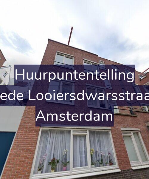 Foto gevel Huurpuntentelling voor Tweede Looiersdwarsstraat 46, Amsterdam