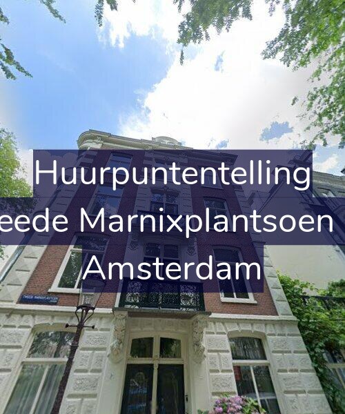 Foto gevel Huurpuntentelling voor Tweede Marnixplantsoen 3-3, Amsterdam