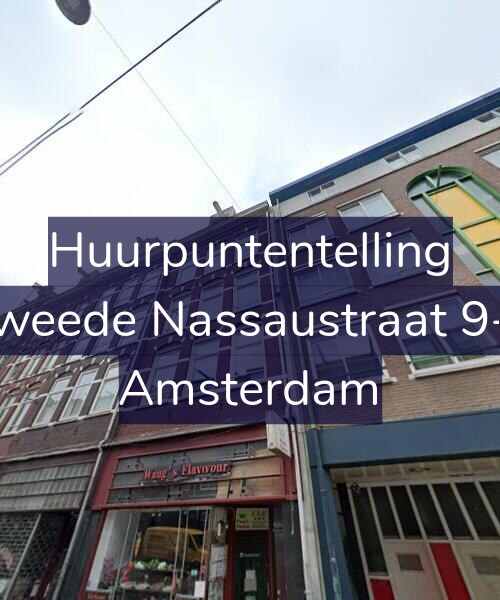 Foto gevel Huurpuntentelling voor Tweede Nassaustraat 9-3, Amsterdam