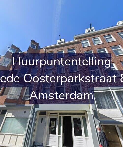 Foto gevel Huurpuntentelling voor Tweede Oosterparkstraat 83-3, Amsterdam