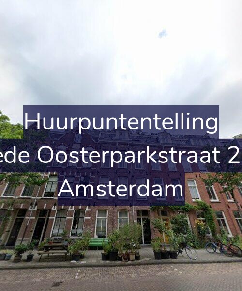 Foto gevel Huurpuntentelling voor Tweede Oosterparkstraat 215-H, Amsterdam