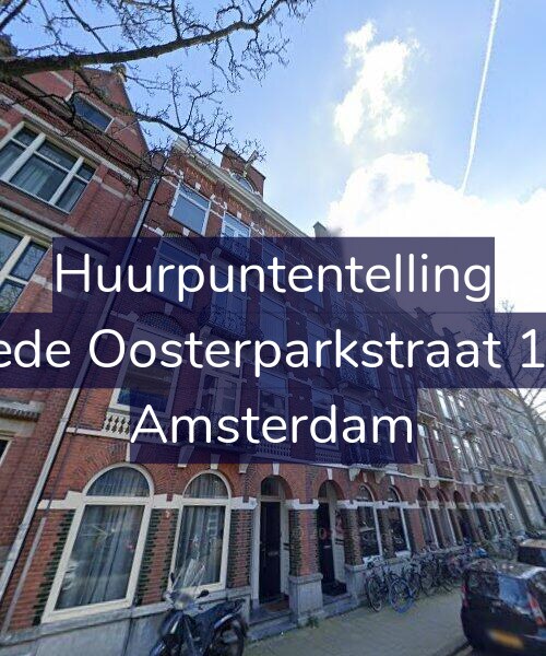 Foto gevel Huurpuntentelling voor Tweede Oosterparkstraat 190-3, Amsterdam