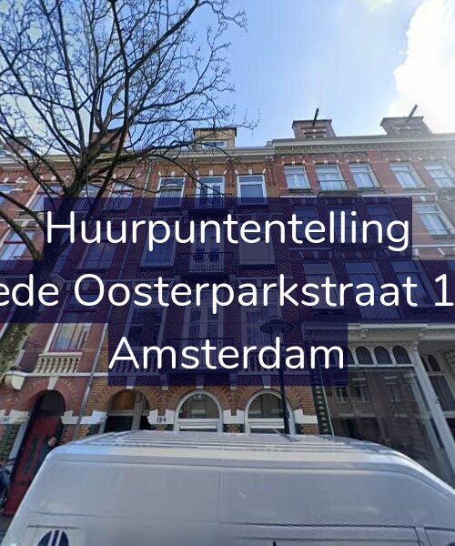 Foto gevel Huurpuntentelling voor Tweede Oosterparkstraat 184-4, Amsterdam