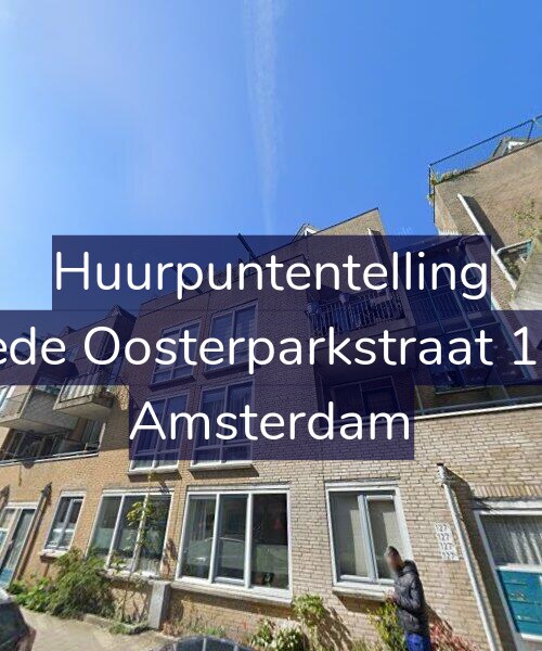 Foto gevel Huurpuntentelling voor Tweede Oosterparkstraat 127-D, Amsterdam