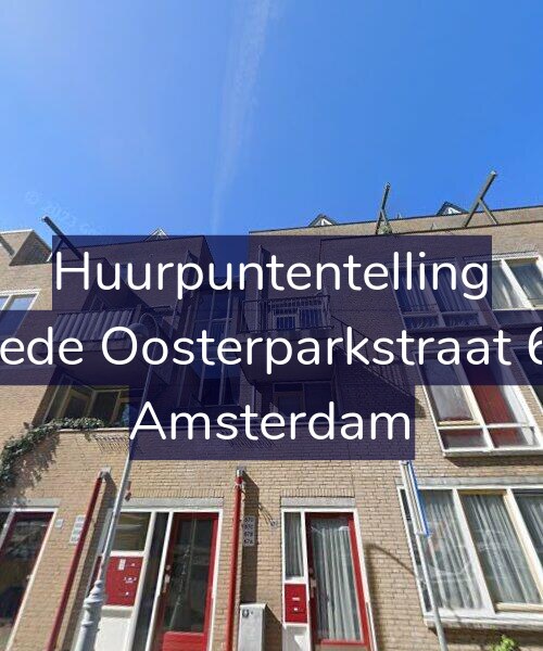 Foto gevel Huurpuntentelling voor Tweede Oosterparkstraat 67-A, Amsterdam