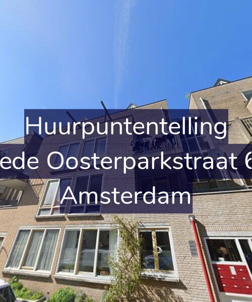 Foto gevel Huurpuntentelling voor Tweede Oosterparkstraat 69-A, Amsterdam