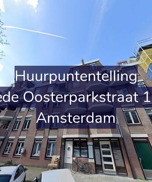 Foto gevel Huurpuntentelling voor Tweede Oosterparkstraat 195-D, Amsterdam