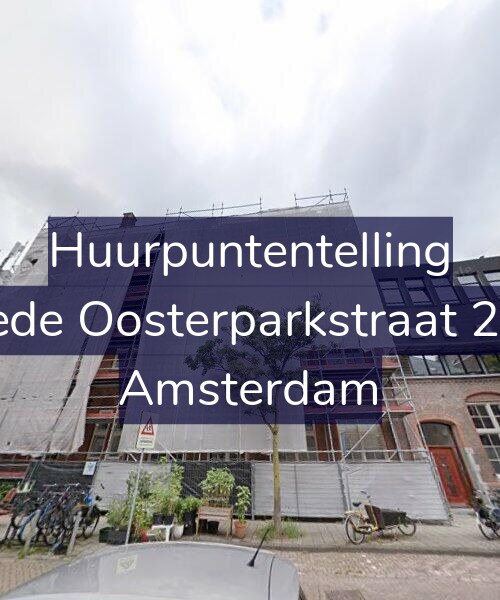 Foto gevel Huurpuntentelling voor Tweede Oosterparkstraat 209-C, Amsterdam