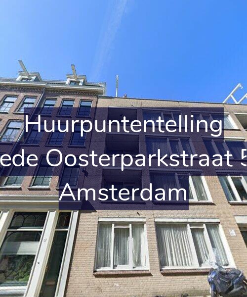 Foto gevel Huurpuntentelling voor Tweede Oosterparkstraat 57-A, Amsterdam
