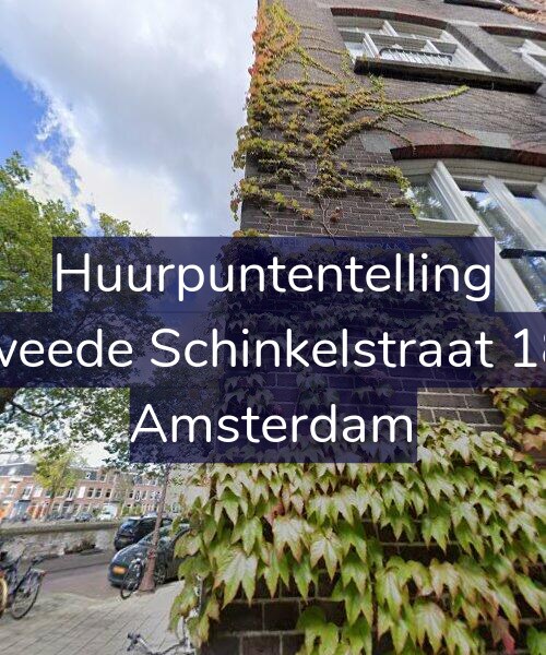 Foto gevel Huurpuntentelling voor Tweede Schinkelstraat 182, Amsterdam