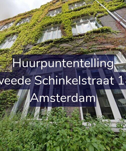 Foto gevel Huurpuntentelling voor Tweede Schinkelstraat 144, Amsterdam