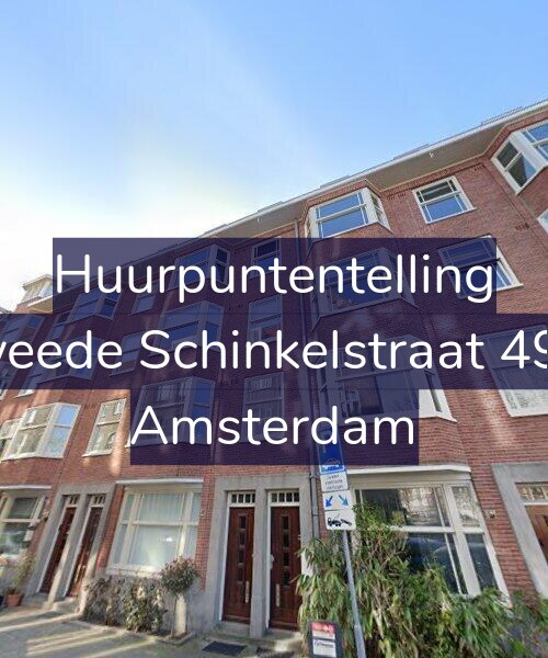 Foto gevel Huurpuntentelling voor Tweede Schinkelstraat 49-1, Amsterdam