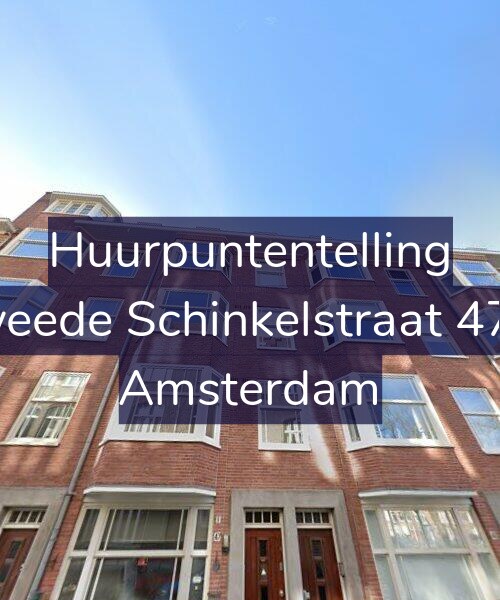 Foto gevel Huurpuntentelling voor Tweede Schinkelstraat 47-3, Amsterdam