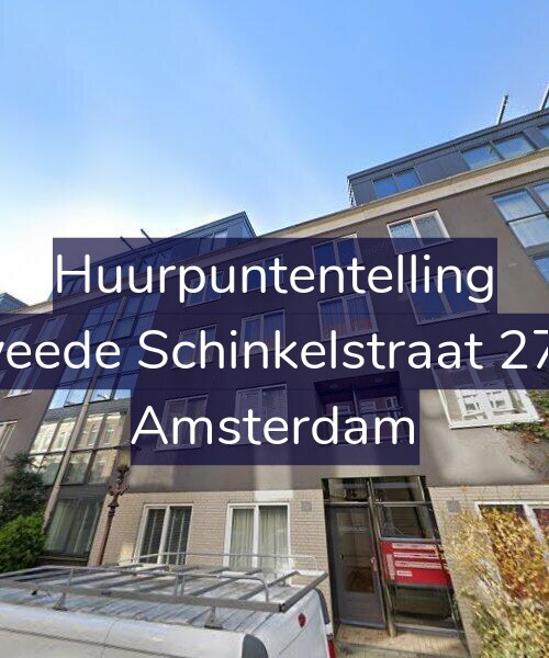 Foto gevel Huurpuntentelling voor Tweede Schinkelstraat 27-C, Amsterdam