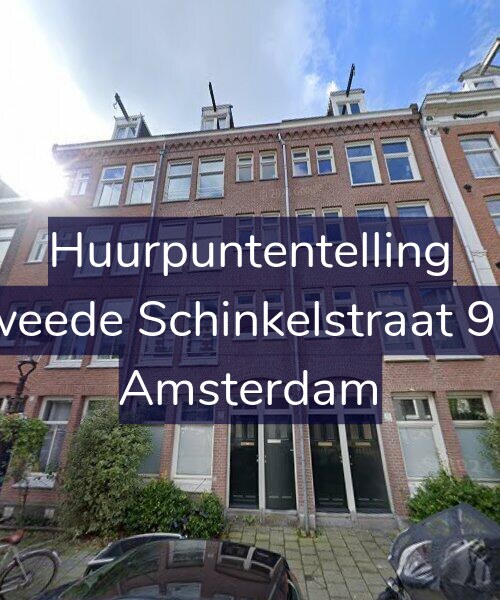 Foto gevel Huurpuntentelling voor Tweede Schinkelstraat 9-H, Amsterdam