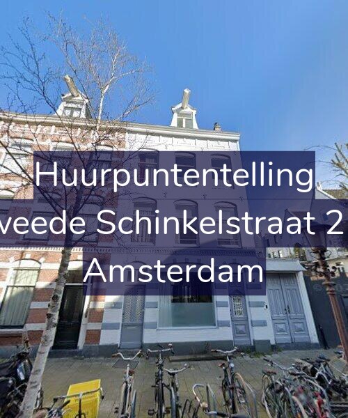 Foto gevel Huurpuntentelling voor Tweede Schinkelstraat 2-H, Amsterdam