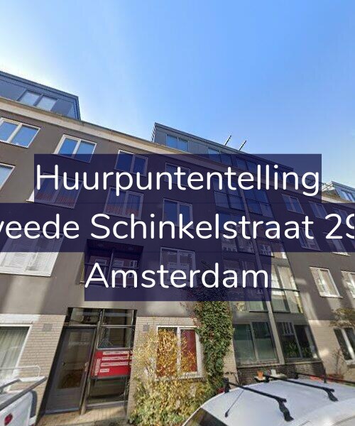 Foto gevel Huurpuntentelling voor Tweede Schinkelstraat 29-E, Amsterdam
