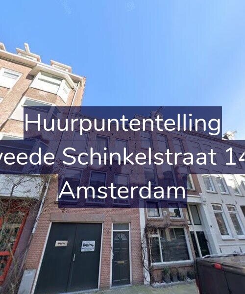 Foto gevel Huurpuntentelling voor Tweede Schinkelstraat 14-1, Amsterdam