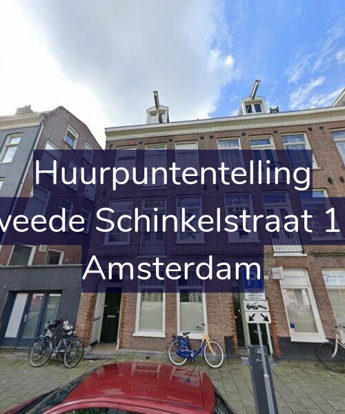 Foto gevel Huurpuntentelling voor Tweede Schinkelstraat 1-H, Amsterdam