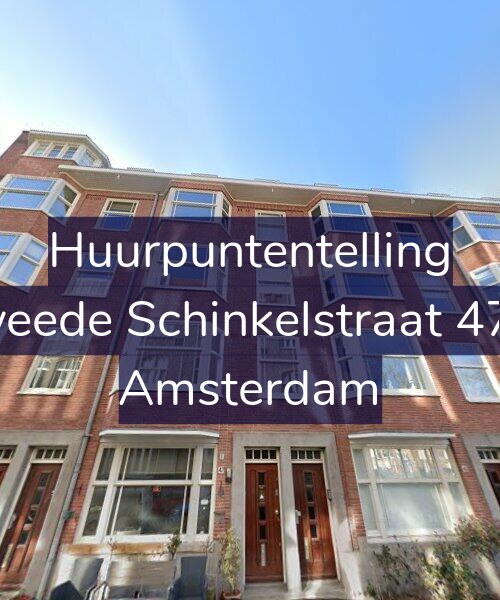 Foto gevel Huurpuntentelling voor Tweede Schinkelstraat 47-1, Amsterdam