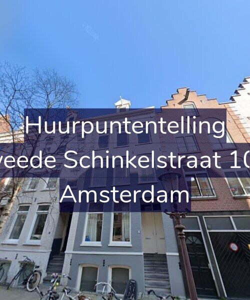 Foto gevel Huurpuntentelling voor Tweede Schinkelstraat 10-1, Amsterdam