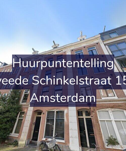 Foto gevel Huurpuntentelling voor Tweede Schinkelstraat 15-1, Amsterdam