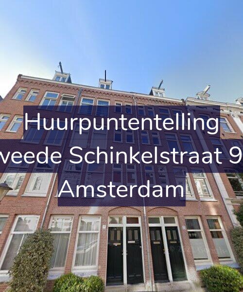 Foto gevel Huurpuntentelling voor Tweede Schinkelstraat 9-2, Amsterdam