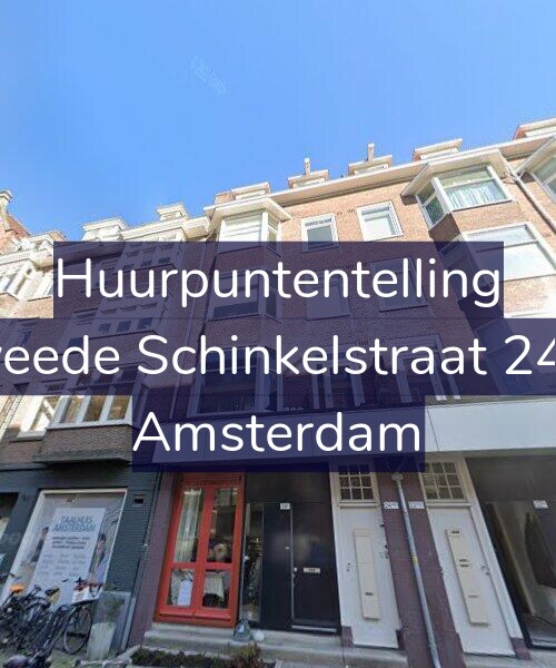 Foto gevel Huurpuntentelling voor Tweede Schinkelstraat 24-D, Amsterdam