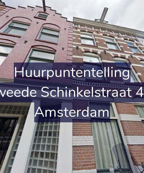 Foto gevel Huurpuntentelling voor Tweede Schinkelstraat 4-2, Amsterdam