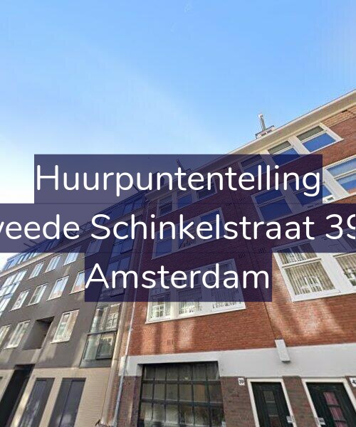 Foto gevel Huurpuntentelling voor Tweede Schinkelstraat 39-3, Amsterdam