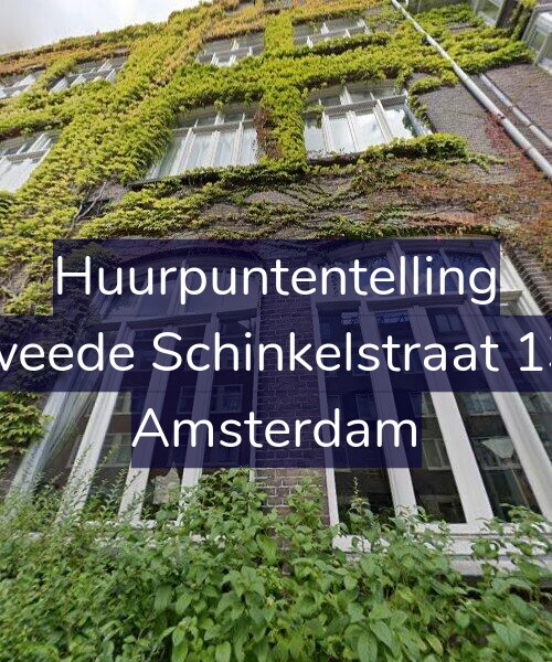 Foto gevel Huurpuntentelling voor Tweede Schinkelstraat 130, Amsterdam