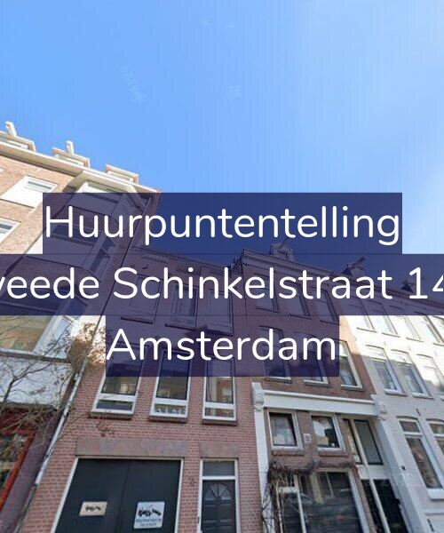 Foto gevel Huurpuntentelling voor Tweede Schinkelstraat 14-2, Amsterdam