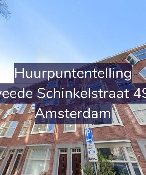 Foto gevel Huurpuntentelling voor Tweede Schinkelstraat 49-3, Amsterdam