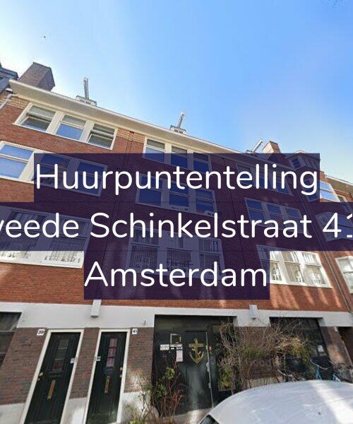 Foto gevel Huurpuntentelling voor Tweede Schinkelstraat 41-1, Amsterdam