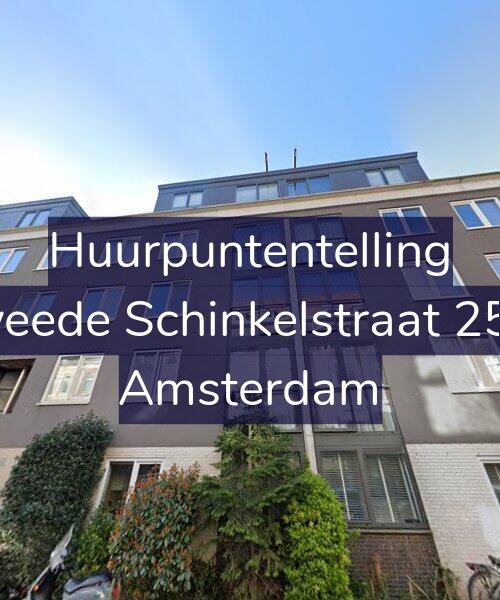 Foto gevel Huurpuntentelling voor Tweede Schinkelstraat 25-C, Amsterdam