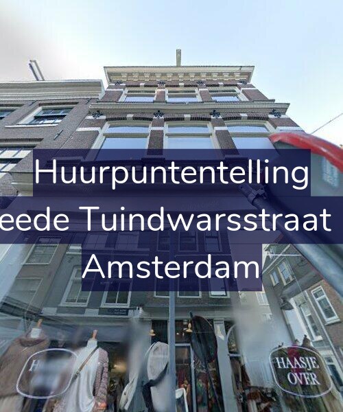 Foto gevel Huurpuntentelling voor Tweede Tuindwarsstraat 2-2, Amsterdam