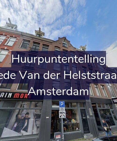 Foto gevel Huurpuntentelling voor Tweede Van der Helststraat 4-4, Amsterdam