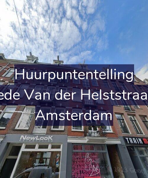 Foto gevel Huurpuntentelling voor Tweede Van der Helststraat 8-2, Amsterdam