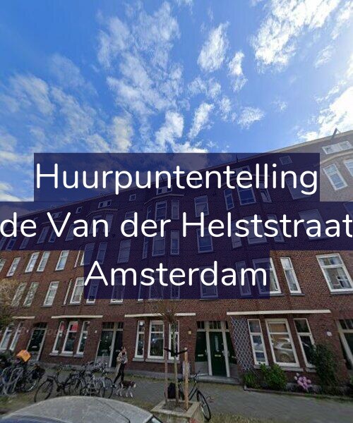 Foto gevel Huurpuntentelling voor Tweede Van der Helststraat 33-3, Amsterdam