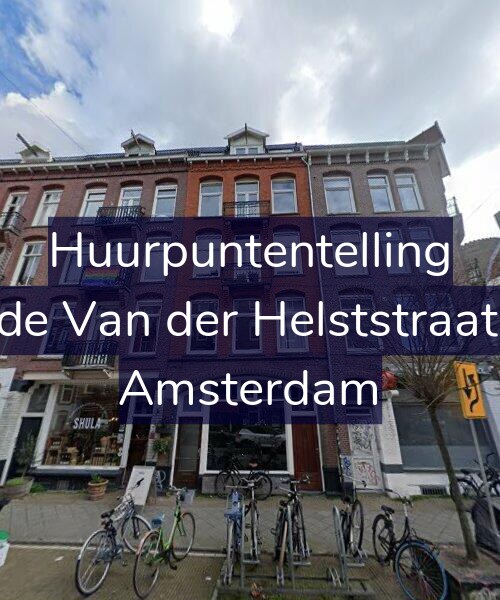 Foto gevel Huurpuntentelling voor Tweede Van der Helststraat 19-H, Amsterdam