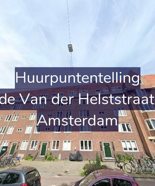 Foto gevel Huurpuntentelling voor Tweede Van der Helststraat 95-H, Amsterdam