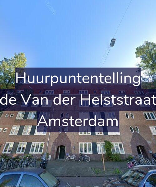 Foto gevel Huurpuntentelling voor Tweede Van der Helststraat 63-2, Amsterdam