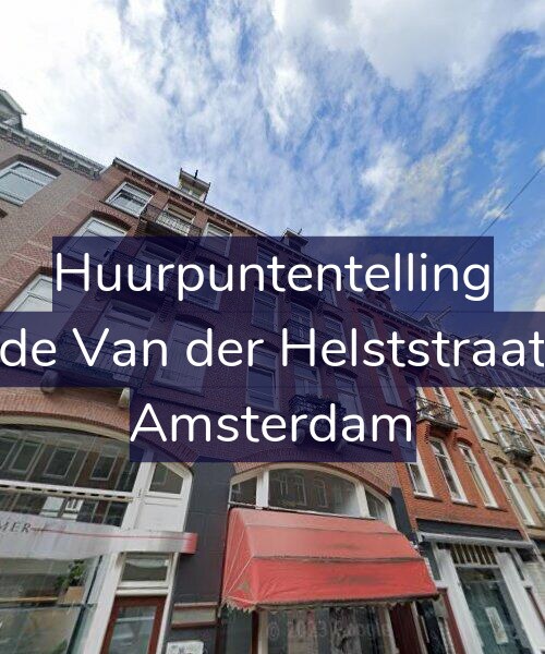 Foto gevel Huurpuntentelling voor Tweede Van der Helststraat 28-2, Amsterdam