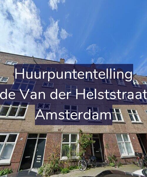 Foto gevel Huurpuntentelling voor Tweede Van der Helststraat 48-2, Amsterdam
