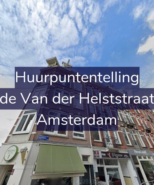 Foto gevel Huurpuntentelling voor Tweede Van der Helststraat 12-3, Amsterdam