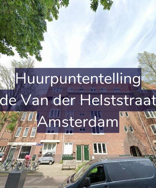 Foto gevel Huurpuntentelling voor Tweede Van der Helststraat 79-1, Amsterdam